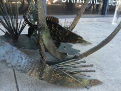 Silas Seandel Silas Seandel Brutalist Torch Cut Coffee Table - 83684