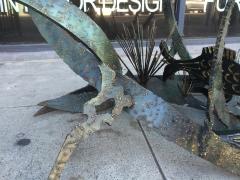 Silas Seandel Silas Seandel Brutalist Torch Cut Coffee Table - 83686