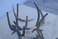 Silas Seandel Silas Seandel Cut Steel And Bronze Ortago Dining Table - 4350617