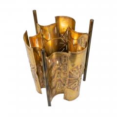 Silas Seandel Silas Seandel Style Brutalist Illuminating Mid Century Side Table - 4800307