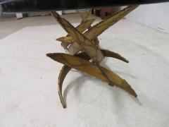 Silas Seandel Silas Seandel Style Brutalist Torch Cut Coffee Table Mid Century Modern - 1234371