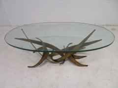 Silas Seandel Silas Seandel Style Brutalist Torch Cut Coffee Table Mid Century Modern - 1234374