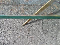 Silas Seandel Stylish Silas Seandel Style Torch Cut Steel Coffee Table 1970s - 3031679