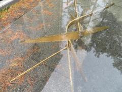 Silas Seandel Stylish Silas Seandel Style Torch Cut Steel Coffee Table 1970s - 3031778