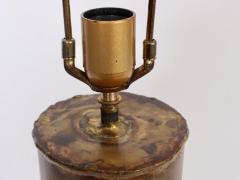 Silas Seandel Substantial Silas Seandel Torched Mixed Metal Brutalist Table Lamp 1974 - 1603400