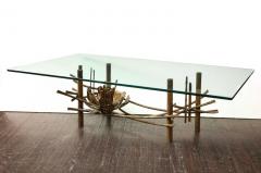 Silas Seandel Vintage Silas Seandel Brutalist Lotus Coffee Table - 2399066