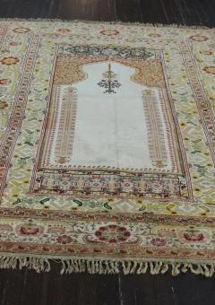 Silk Kayseri Prayer Rug - 3965923