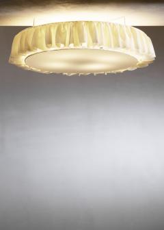 Silk flush mount ceiling lamp - 4482627