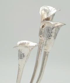 Silver Calla Lily Vase circa 1970 - 4139364