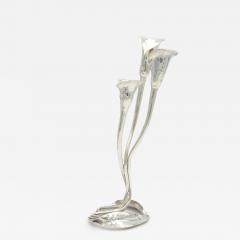 Silver Calla Lily Vase circa 1970 - 4139695
