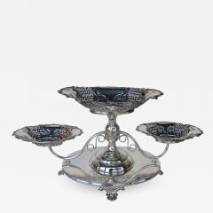 Silver Center Table Set Late 19th Century - 2230703