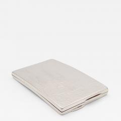 Silver Cigarette Case by Despr s France circa 1930 - 4003141