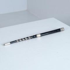 Silver Ebony Conductor Baton Arvi Kallio Lahti Finland c 1913 - 4561551