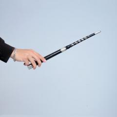 Silver Ebony Conductor Baton Arvi Kallio Lahti Finland c 1913 - 4561553