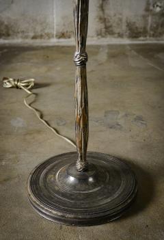 Silver Floor Lamp 1950s - 324116