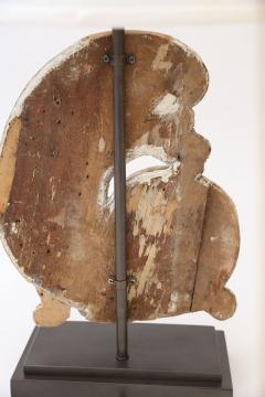 Silver Gilt Carved Wooden Fragment Lamp - 1436988