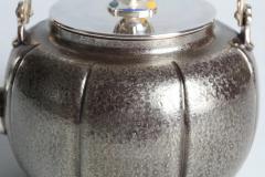 Silver Kettle with Enamel 1920s - 3313585