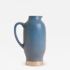 Silver Mounted Blue Ceramic Jug - 2784153