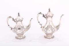 Silver Plate Five Piece Tea Coffee Service - 1964739