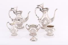 Silver Plate Five Piece Tea Coffee Service - 1964764