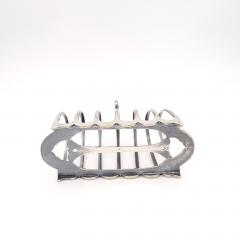 Silver Plate Toast Rack England circa 1900 - 4211867