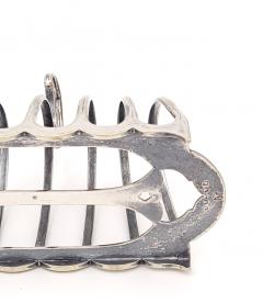 Silver Plate Toast Rack England circa 1900 - 4211868
