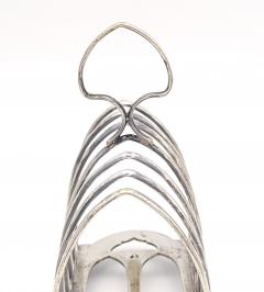 Silver Plate Toast Rack England circa 1900 - 4211869