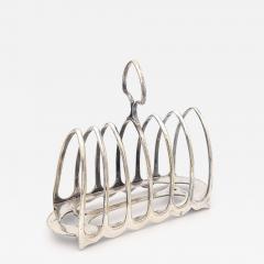 Silver Plate Toast Rack England circa 1900 - 4213881