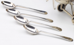 Silver Plated Airplane Themed Tableware Circa 1910 - 3787236