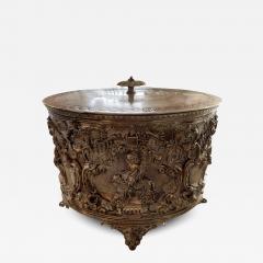 Silver Plated Biscuit Box - 3998715