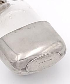 Silver Plated Crystal Flask circa 1940 - 2506009