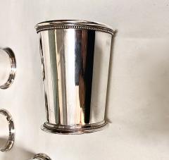 Silver Plated Mint Julep Cups Set of 8 - 2573265