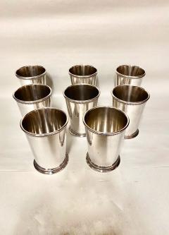 Silver Plated Mint Julep Cups Set of 8 - 2573268