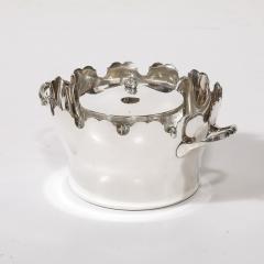 Silver Plated Scalloped Edge Caviar Dish by Plasait - 3899176