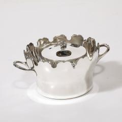 Silver Plated Scalloped Edge Caviar Dish by Plasait - 3899181