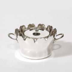 Silver Plated Scalloped Edge Caviar Dish by Plasait - 3899213