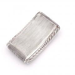 Silver Snuff Box England circa 1900 - 3025304