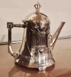 Silver Tea Coffee Set WMF Art Nouveau with Tray - 1342777