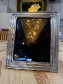 Silver Tone Stepped Picture Frame - 4801842