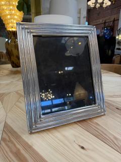 Silver Tone Stepped Picture Frame - 4801843