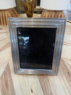 Silver Tone Stepped Picture Frame - 4801844