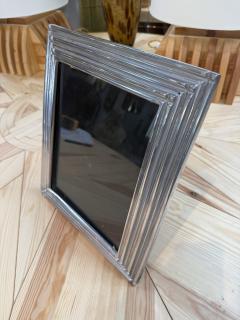 Silver Tone Stepped Picture Frame - 4801845