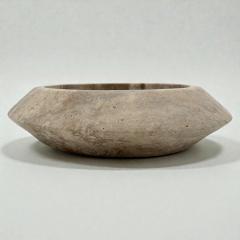 Silver Travertine Bowl - 4471359