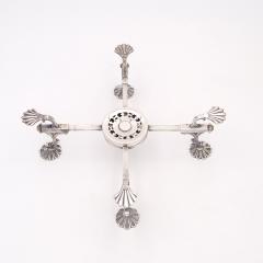 Silver Warming Stand England 19th century - 3147250