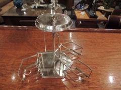Silver and Glass Swingout Tantalus - 1418316