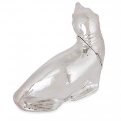 Silver plate sea lion wine or champagne cooler - 2357417
