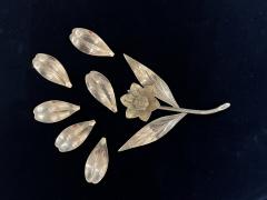 Silver plated Tulip with Removable Petals - 4142192