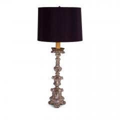 Silvered Candlestick Lamp - 1660445