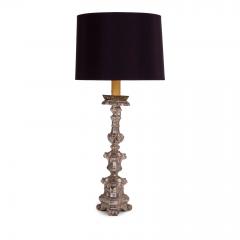 Silvered Candlestick Lamp - 1660446