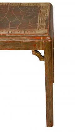 Silvered Wood Table Attributed To Max Kuehne - 4130832